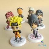 Full Set 6pcs Naruto Action Figures Collection PVC