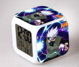 Naruto Figure Saat Led Alarm Clock 7 Colors Change