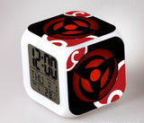 Naruto Figure Saat Led Alarm Clock 7 Colors Change