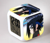 Naruto Figure Saat Led Alarm Clock 7 Colors Change