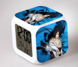 Naruto Figure Saat Led Alarm Clock 7 Colors Change