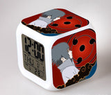 Naruto Figure Saat Led Alarm Clock 7 Colors Change