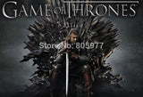Hot Movie HBO Game of Thrones necklace House Stark Winter Is Coming Bronze 2" Metal pendant jewelry souvenirs