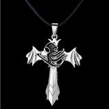 Fairy Tail Personality Necklace The sword wings rotatable