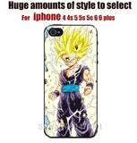 Dragon Ball Z Hard Transparent Clear Case Cover Coque Shell for All iPhone