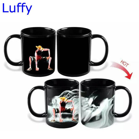 Luffy Color Changing Magic Cups and Mugs