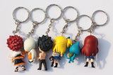 Fairy Tail  Keychain Pendant 6pcs/set