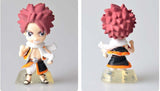 Fairy Tail Lucy Natsu Gray Elza Happy PVC Figures Toys 6pcs/set