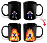 Dragon Ball Z SON VEGETA Color Changing Coffee Mug