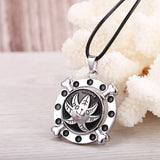 One Piece Silver Skull Pattern Rope Chain Necklace