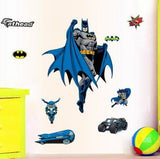 NEW Style Large Hero Batman Wall Stickers Decals Vinyl Art Kids Room Nursery Decor