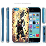 Dragon Ball Z Hard Transparent Clear Case Cover Coque Shell for All iPhone