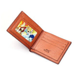 Fairy Tail Wallet Male Brown Leather Purse High Quality