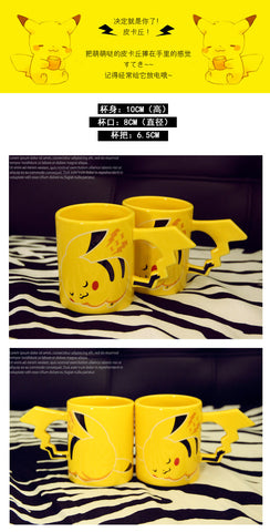 Pikachu Ceramic Coffee Milk Tea Breakfast