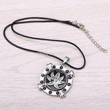 One Piece Silver Skull Pattern Rope Chain Necklace