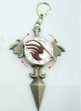 Fairy Tail President Mark Rotating Zinc Alloy Necklace Key Pendant