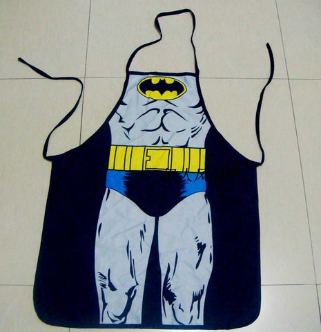 Sexy Funny Kitchen Cooking Batman Aprons Night Party Dress For men lovers gift