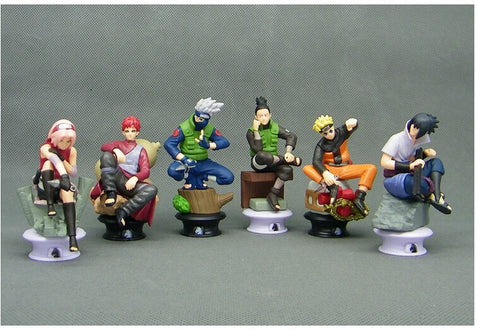 Naruto Action Figure 6Pcs/Lot PVC