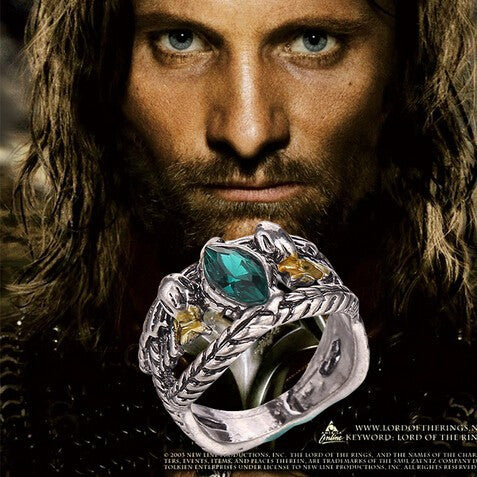 Lord of the Rings Fashion jewelry silver rings