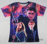 New fashion 3D T-Shirts Print Harry Potter graphic