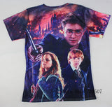 New fashion 3D T-Shirts Print Harry Potter graphic